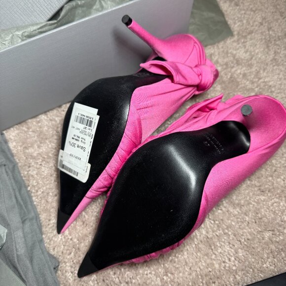$750 off BALENCIAGA Women's Pink Knife Pump - Picture 7 of 9